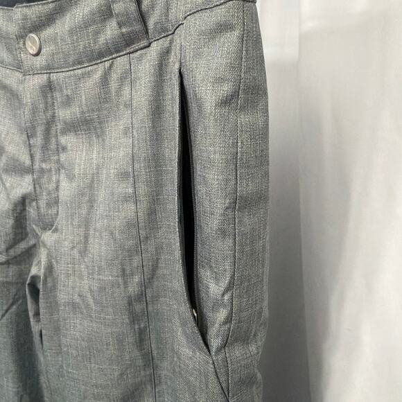 Spyder Snow Pants Womens Size 10 Ski Snowboard Gray Insulated - Picture 10 of 15